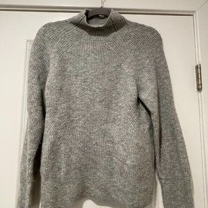 Topshop Gray Turtleneck Sweater